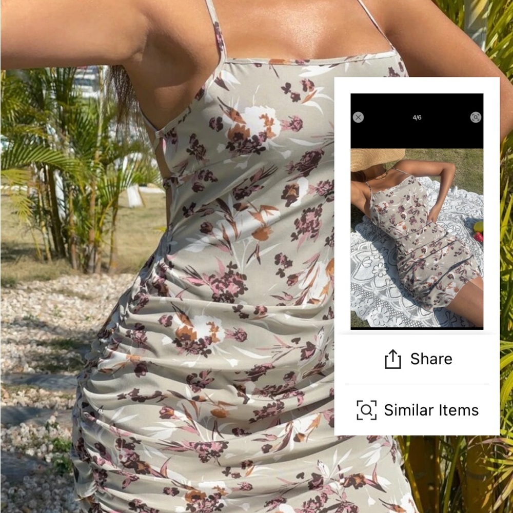 FLORAL DRESS - Picture 5 of 6